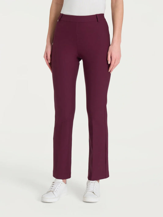 Pantalone Ragno flare alla caviglia in Compact art: DE72PM