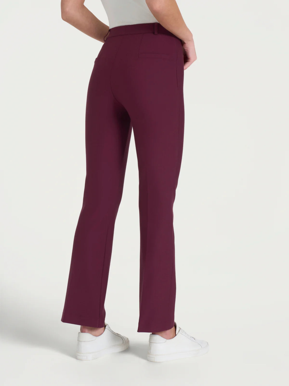 Pantalone Ragno flare alla caviglia in Compact art: DE72PM