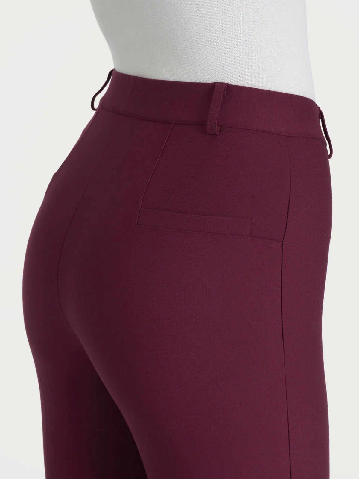 Pantalone Ragno flare alla caviglia in Compact art: DE72PM