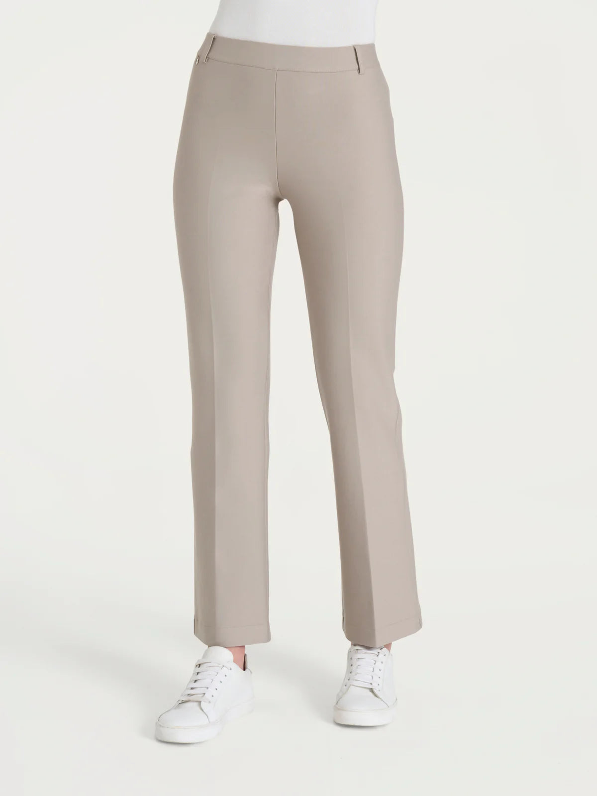 Pantalone Ragno flare alla caviglia in Compact art: DE72PM