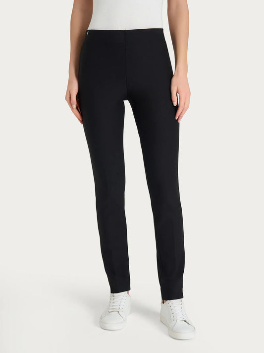 Pantalone Ragno a sigaretta con spacchetti in Compact art: DE72PS