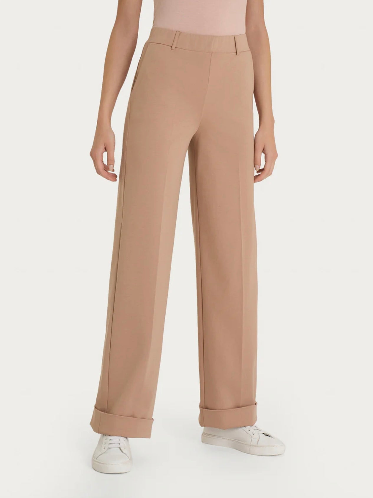 Pantalone Ragno ampio con tasche in Compact Light