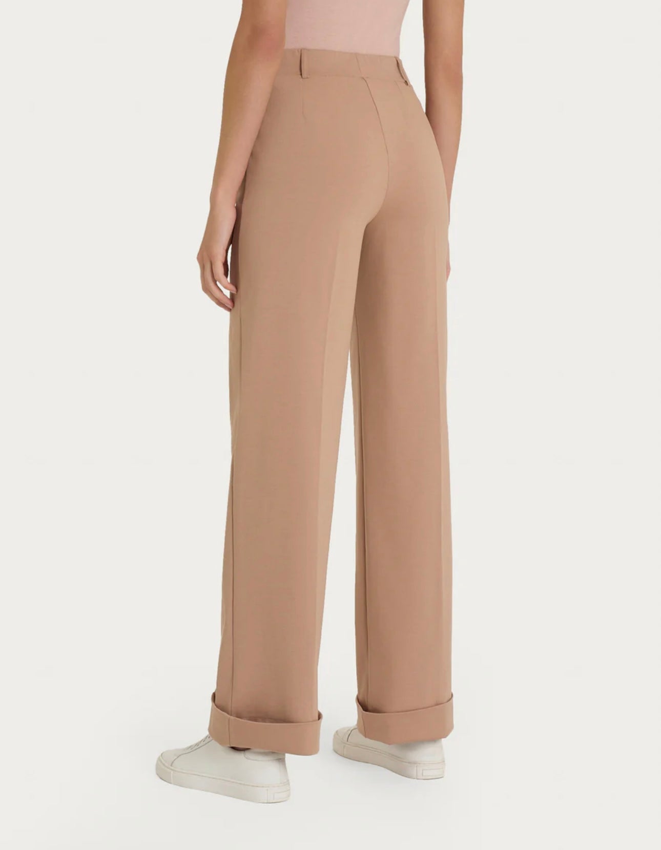 Pantalone Ragno ampio con tasche in Compact Light