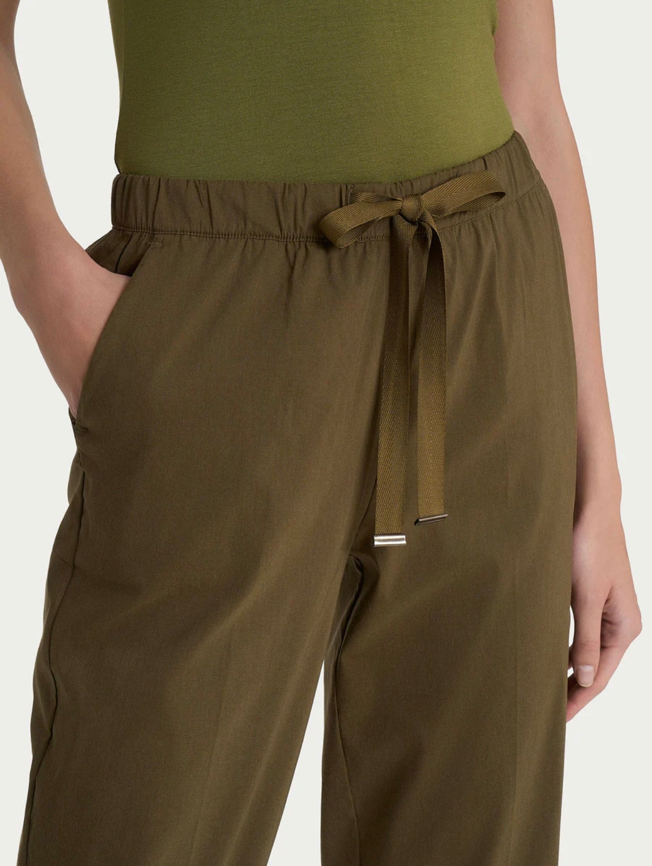Pantalone Ragno jogger con tasche in Super Fresh