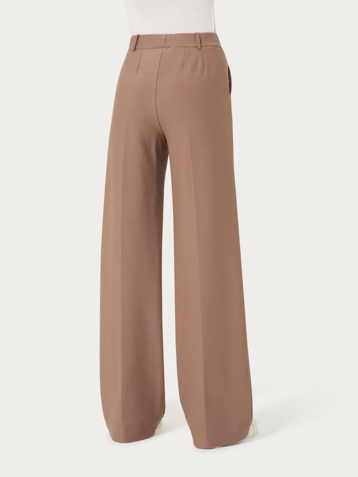 Pantalone Ragno a palazzo con tasche in Compact art: DL20PA
