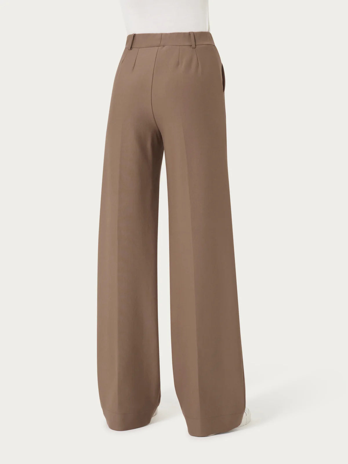 Pantalone Ragno a palazzo con tasche in Compact art: DL20PA