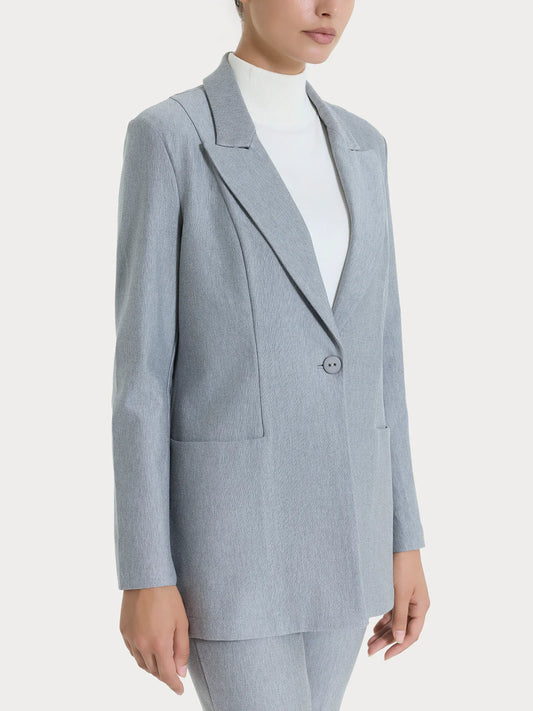 Blazer over Ragno destrutturato in tessuto compact art: DO24G9