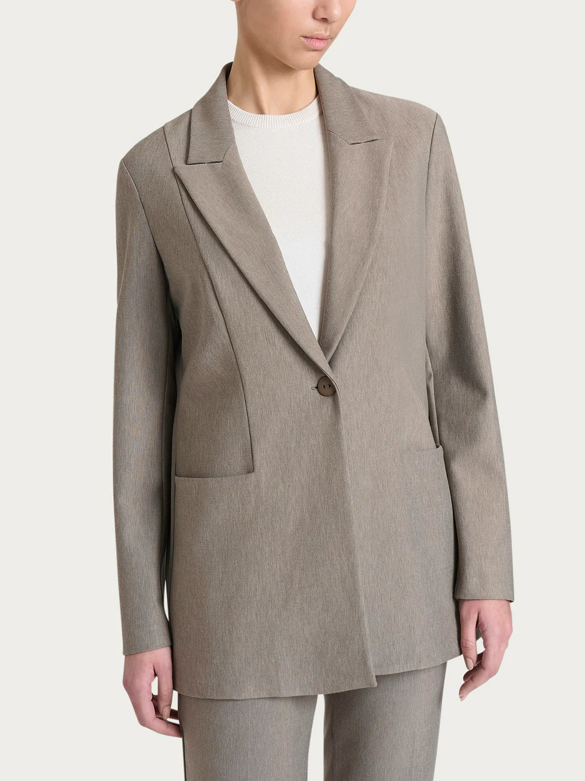 Blazer over Ragno destrutturato in tessuto compact art: DO24G9