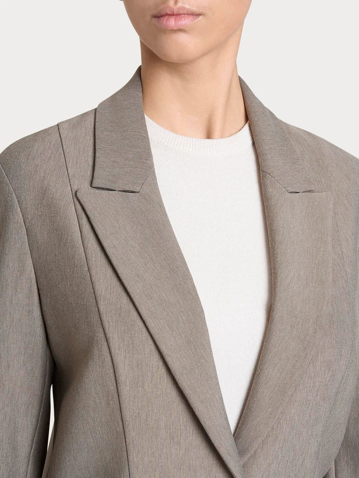 Blazer over Ragno destrutturato in tessuto compact art: DO24G9
