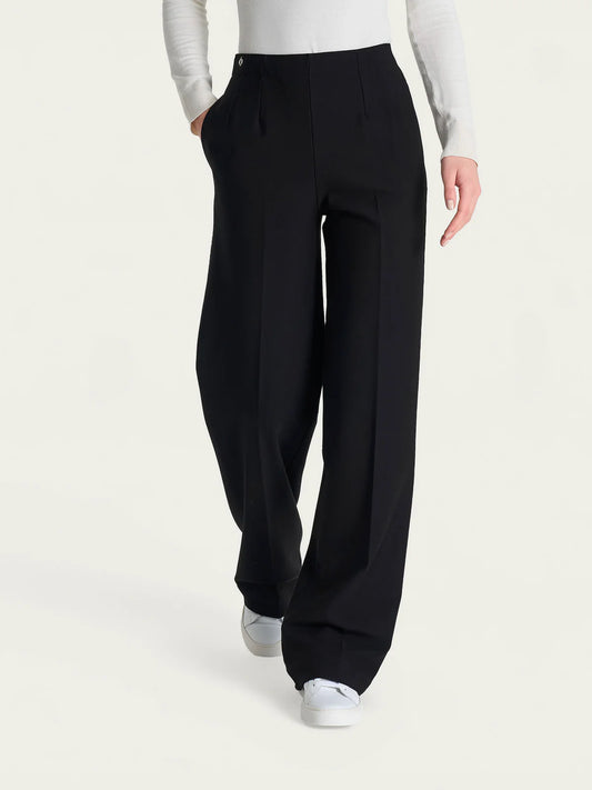 Pantalone Ragno ampio con tasche in Compact art: DO32PE