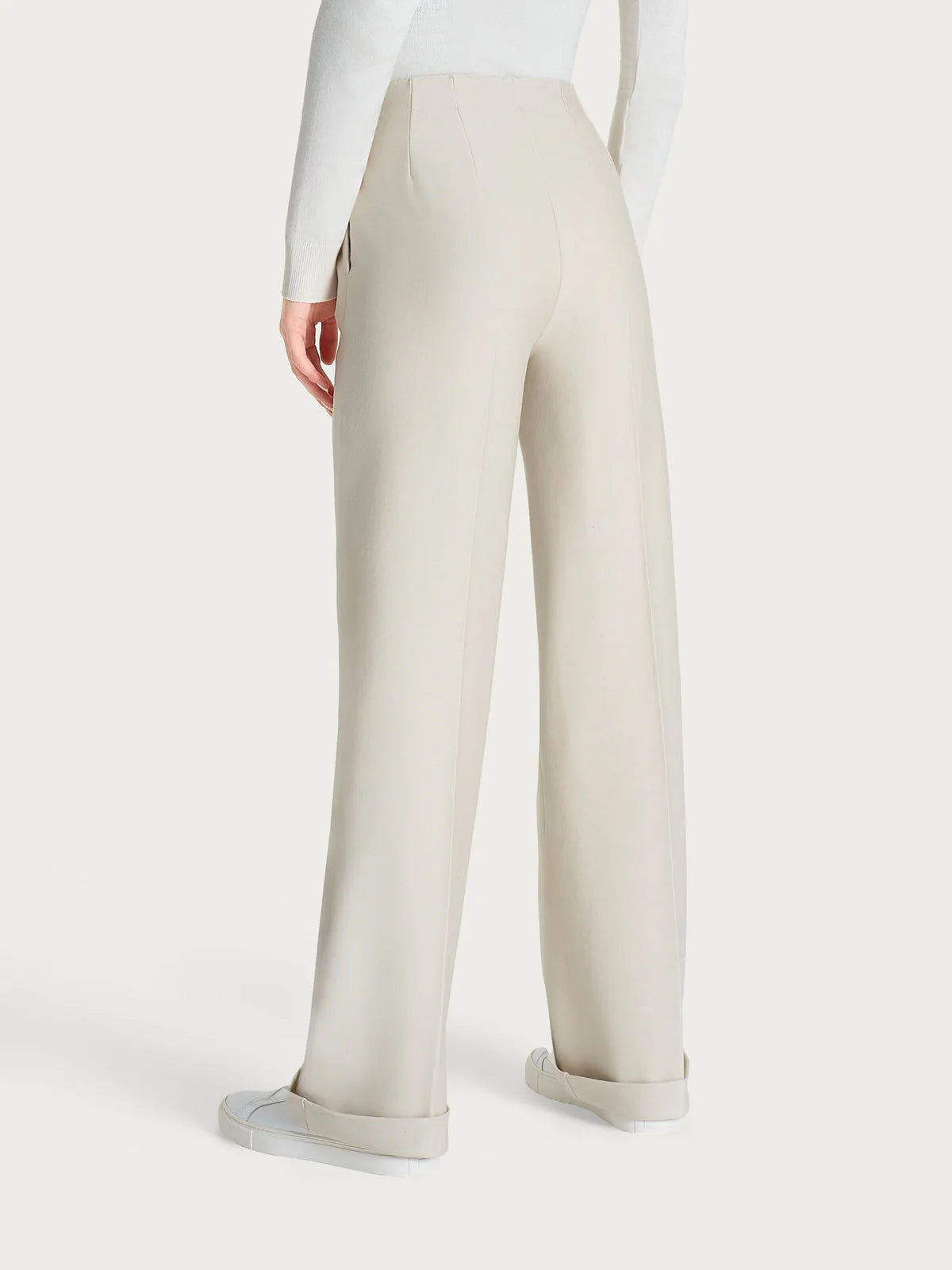 Pantalone Ragno ampio con tasche in Compact art: DO32PE