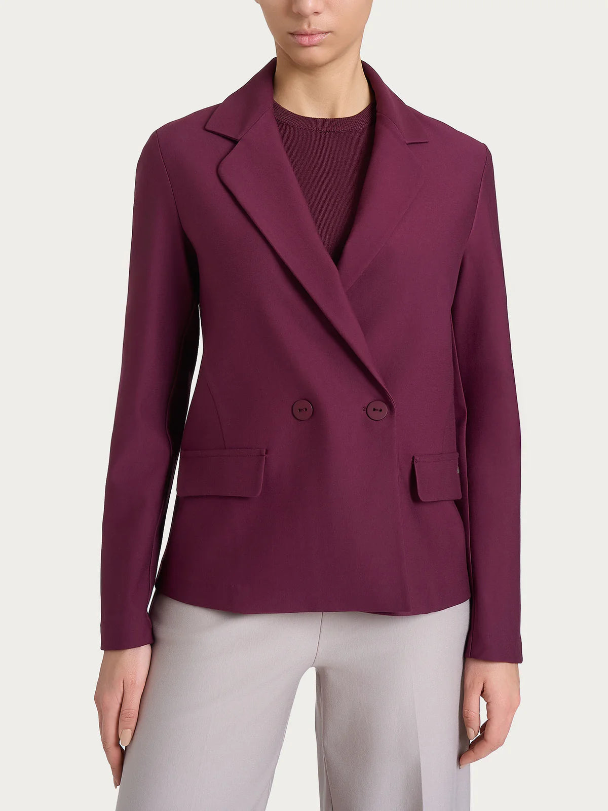 Blazer Ragno doppio petto in Compact art: DR32G6