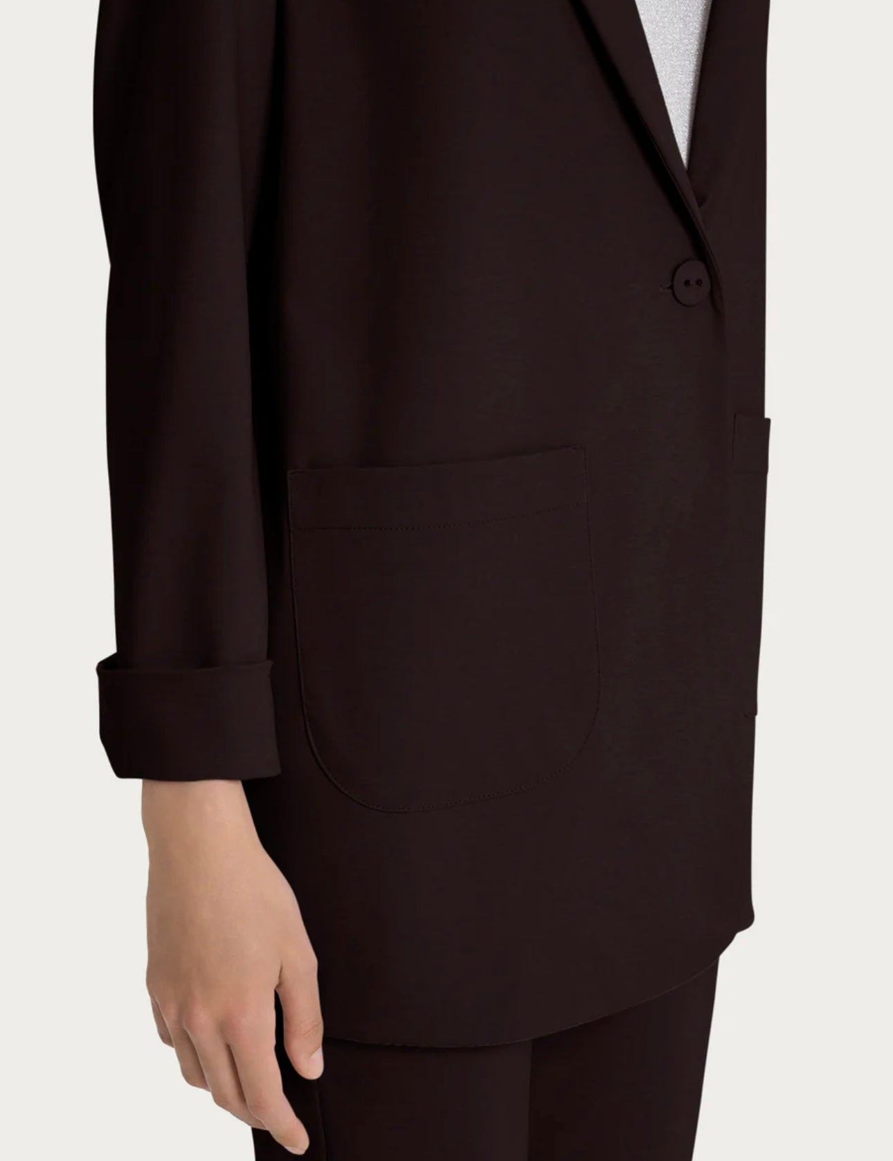 Blazer Ragno destrutturato in Compact Light