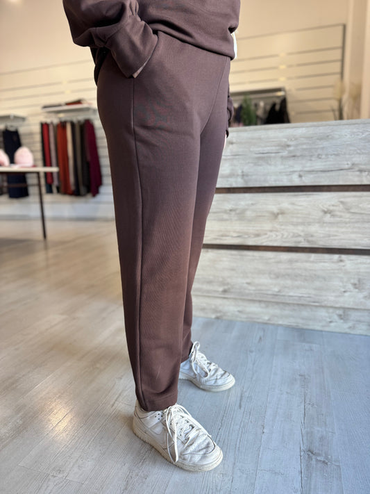 Pantalone in felpa over
