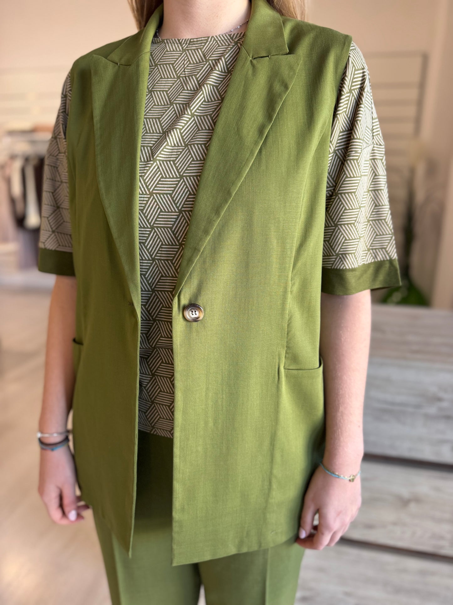 Gilet Ragno lungo smanicato in Super Natural