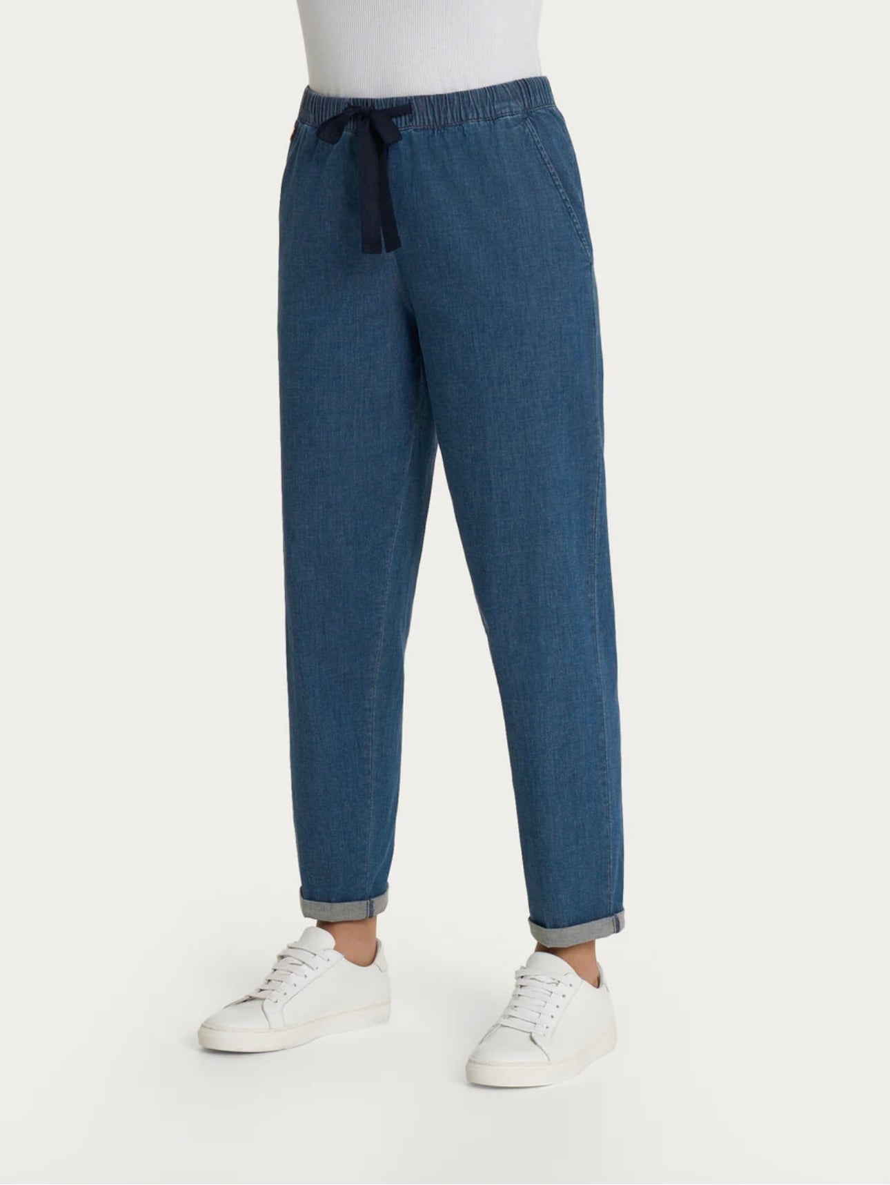Jeans Ragno jogger con tasche in Super Light Denim
