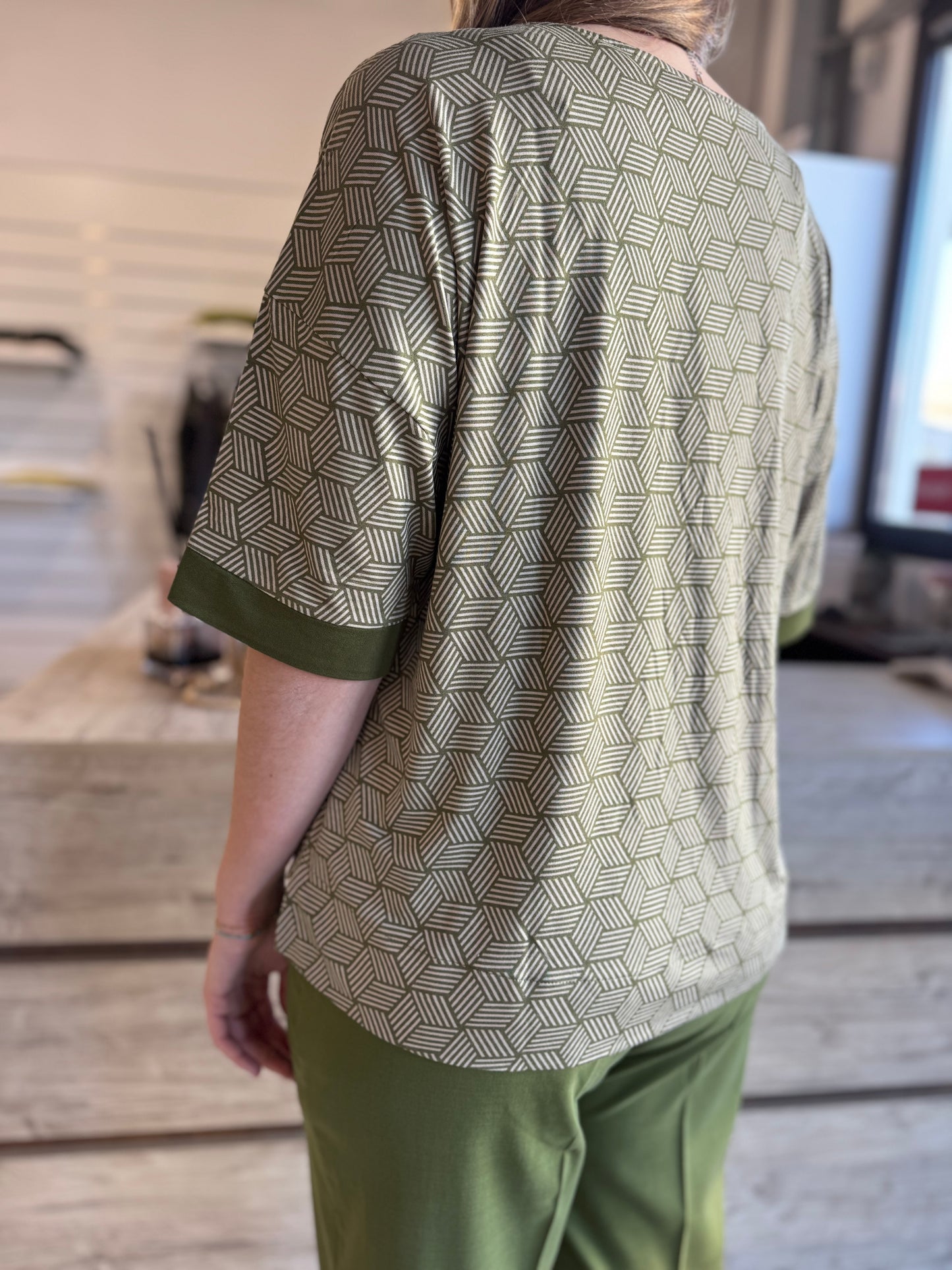 Maglia Ragno manica 3/4 optical